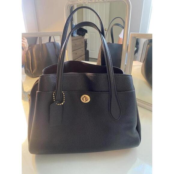 Coach Handbags - Coach Lora bag NWOT black